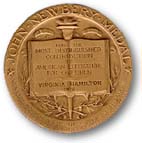 john newbery medal awarded to virginia hamilton