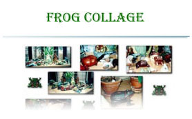 frog collage